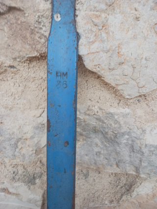 Antiguas sartenes de hierro