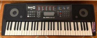 Teclado/Piano RockJam RJ761 completo.