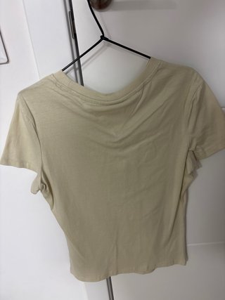 Camiseta Tommy Jeans Beige Talla M Mujer