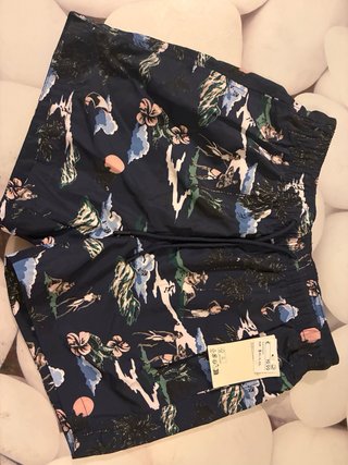 Conjunto de camiseta y bañador Talla XS