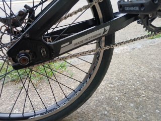 Bici BMX Yess WRLOCP Negra