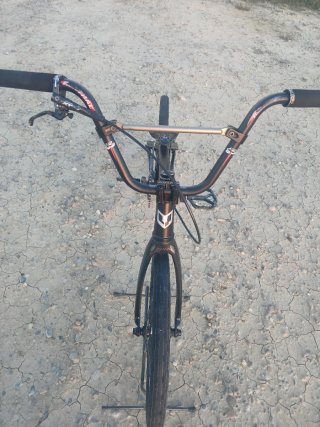 Bici BMX Yess WRLOCP Negra