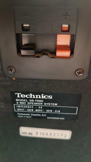 Altavoces Technics SB-F990 (Negro) LEER!!!!
