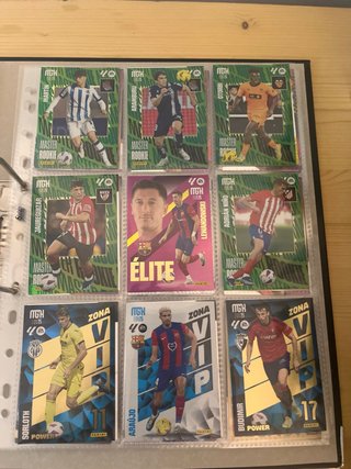 Cartas Fútbol Megacracks, Topps, Adrenalyn...
