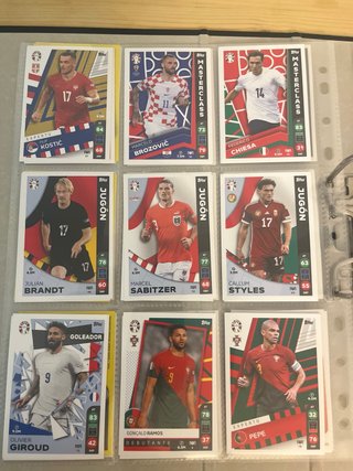 Cartas Fútbol Megacracks, Topps, Adrenalyn...