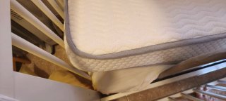 Cuna Ikea Blanca 60x120 (2 colchones + nórdico)
