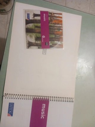 Libro de música Savia SM 6 primaria