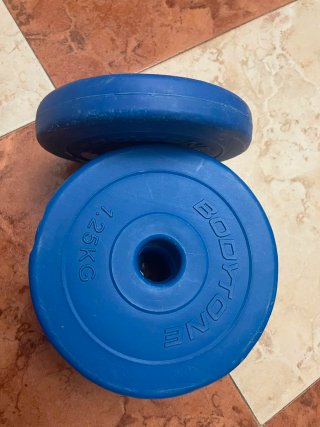 5 Discos pesas Bodytone 1.25kg