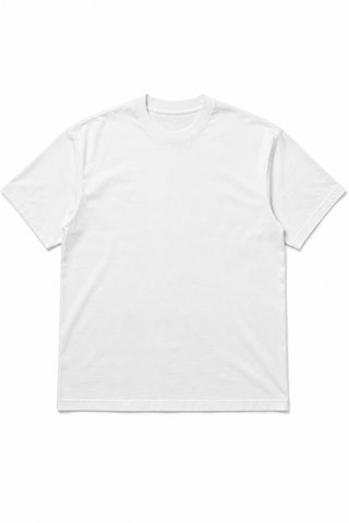 Camiseta Oversize Algodón 220g Blanca S