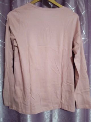 Camiseta Esmara Manga Larga Rosa Talla M