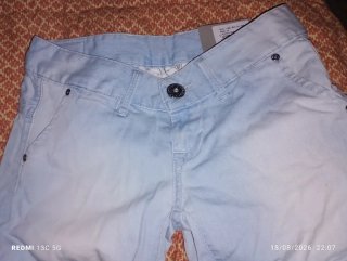 Shorts Pepe Jeans Azul Mujer