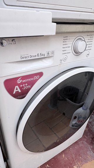 Lavadora LG 6,5kg + Secadora Siemens 7kg