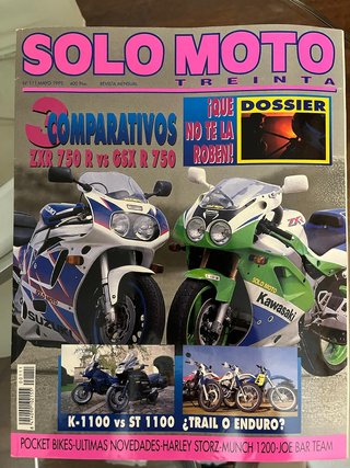 Solo Moto 30-Revistas 95 al 113 correlativos