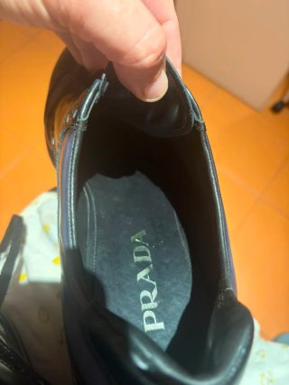 Zapatos Prada Negros Brogue