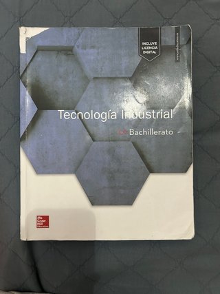 Libro de Tecnología industrial de 1 de Bach