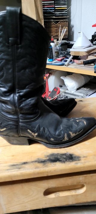 Botas Sendra Piel Negras Poco Uso
