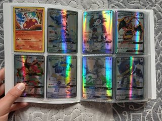 Álbum Pokémon + 110 Cartas GX Full Art y Arcoíris