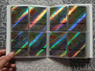 Álbum Pokémon + 110 Cartas GX Full Art y Arcoíris