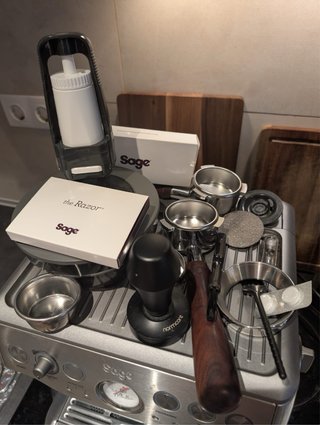Cafetera Sage Barista Express molinillo integrado