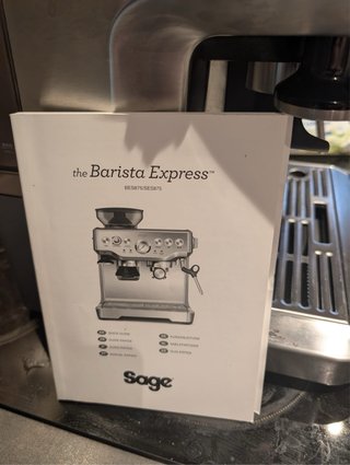 Cafetera Sage Barista Express molinillo integrado