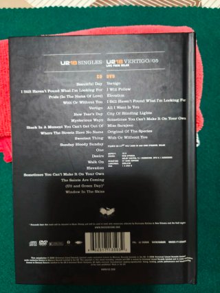 Lote DVDs: U2, Metallica, Incubus, Rolling Stones.