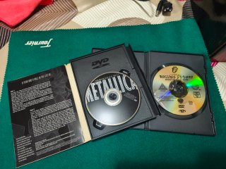 Lote DVDs: U2, Metallica, Incubus, Rolling Stones.