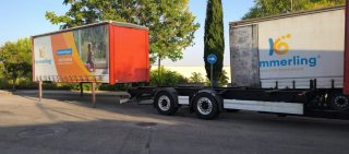 Remolque BDF con caja