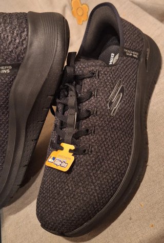 Zapatillas Skechers Slip-ins Negras/Grises