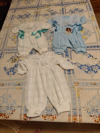 Ropita de bebé,lote de 3 pololos,hechos en España,