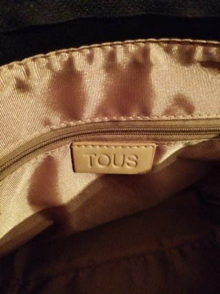 Bolso Tous Mediano Beige/Blanco