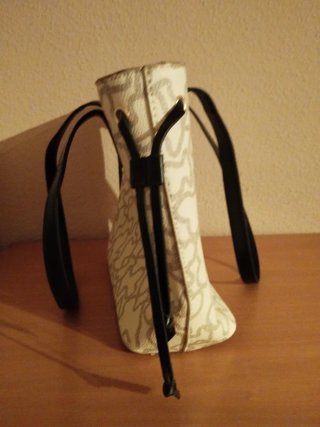 Bolso Tous Mediano Beige/Blanco