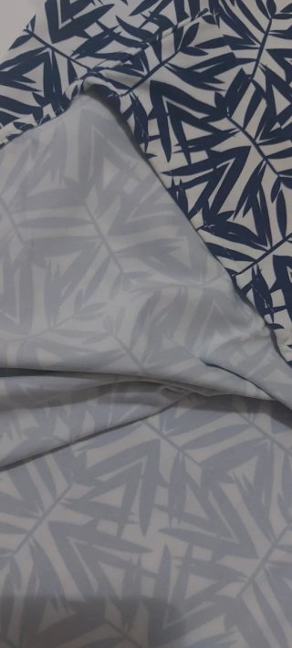 Camisa elastica Zara Slim estampado geométric Tg L
