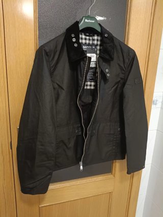 Barbour International Marker Chaqueta Negra