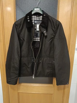 Barbour International Marker Chaqueta Negra