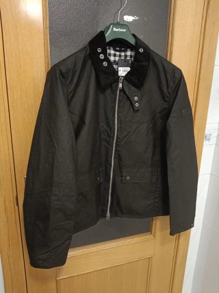 Barbour International Marker Chaqueta Negra