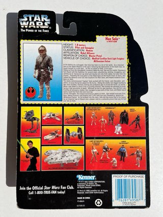 Star Wars Han Solo Hoth Gear Kenner 1995