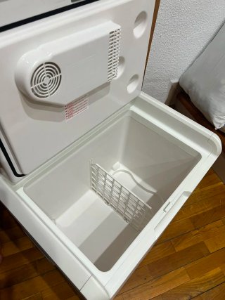 Nevera portátil Norauto con ruedas+ducha+campingz