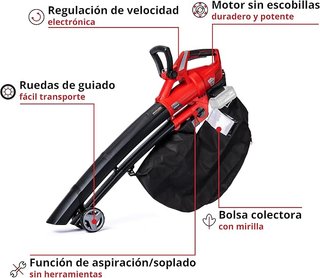 Einhell GE-CL 36 Li E Solo - Aspirador-soplador