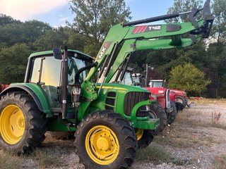 Tractor John Deere 6530 con pala