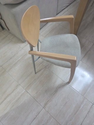 Mesa comedor y 6 sillas madera