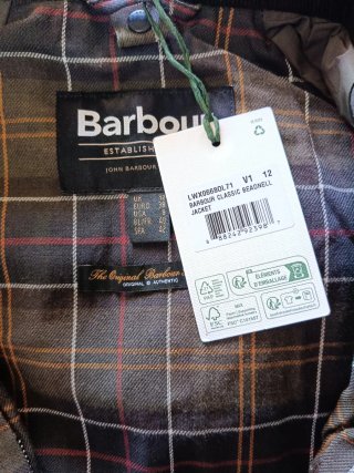 Barbour Beadnell Wax nueva