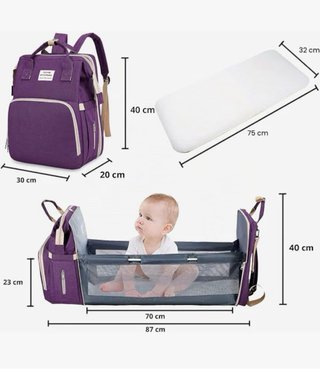 Mochila cambiador para bebé