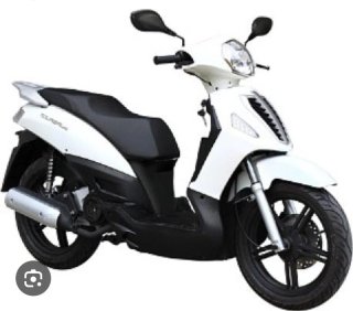 Hanway Tourer 125 Scooter Blanca