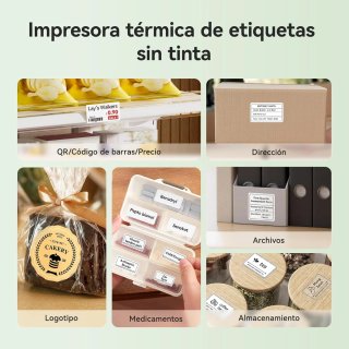 Impresora de Etiquetas NIIMBOT B21 Pro - Verde/Dor