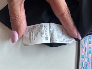 Falda Massimo Dutti Negra Talla M