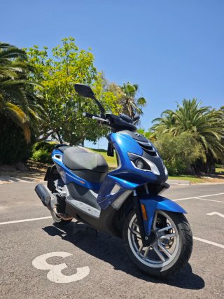 Peugeot Speedfight 125cc Scooter Azul