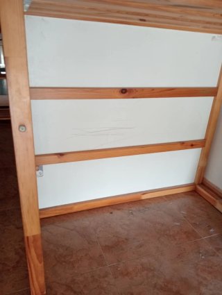 Cama kura Ikea Madera