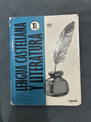 libro de lengua y literatura primero de bachillera