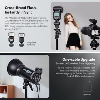 Receptor inalámbrico TTL Godox XR-S Sony NUEVO