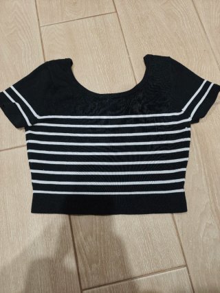 Camiseta Pull&Bear rayas S